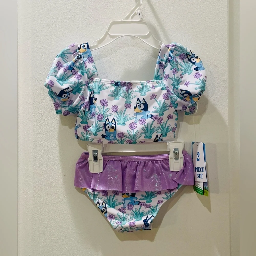 NEW…Dreamwave Bluey Two-Piece Swim Set